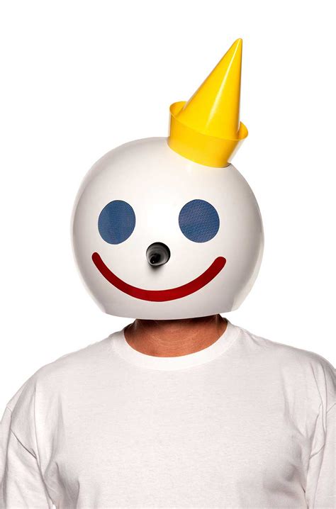 Mascot headpiece for jack in the box